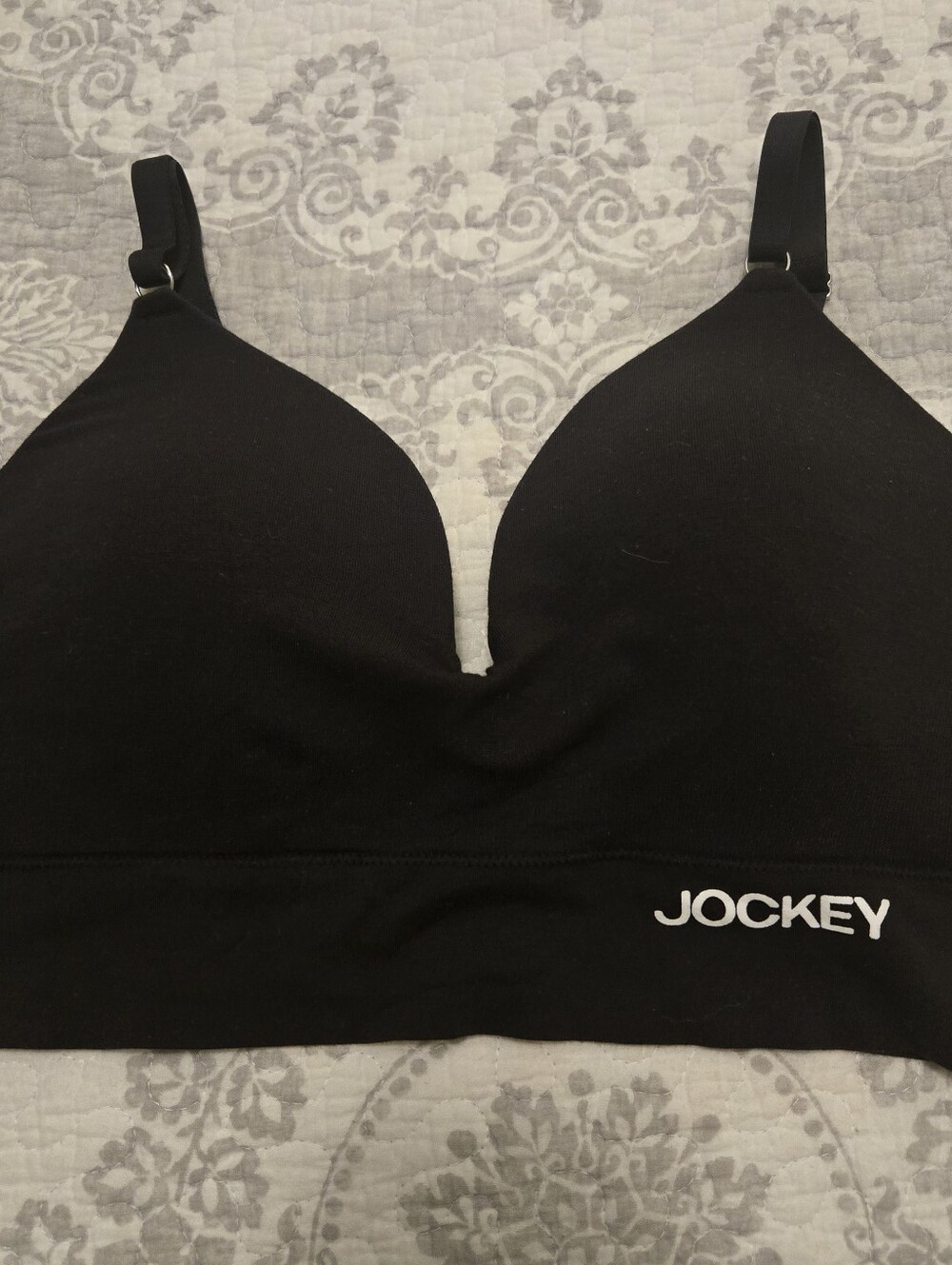 Jockey Black Seamless Comfort Bra